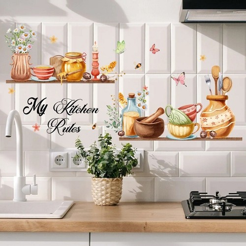 Wall sticker butterfly flower - wall,